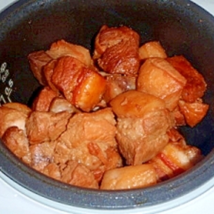炊飯器で豚の角煮
